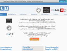 Tablet Screenshot of gruporld.com